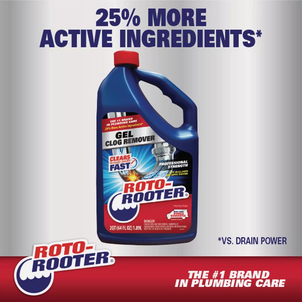 RotoRooter 80 Oz. Gel Clog Remover Do it Best