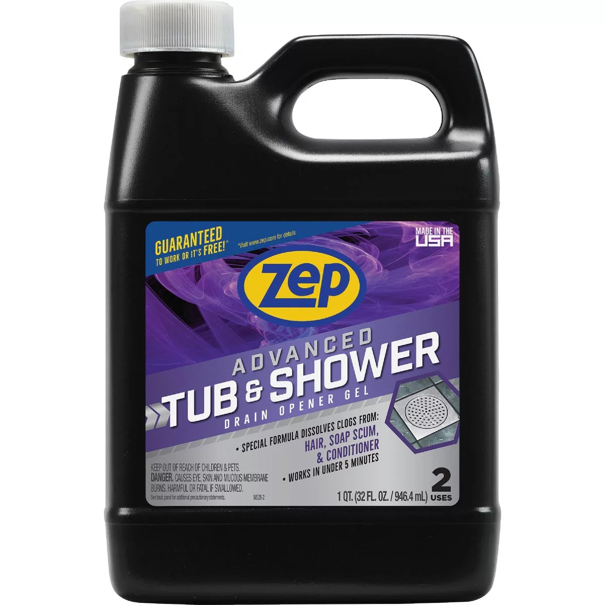 Zep 32 Oz. Advanced Tub & Shower Drain Opener Do it Best