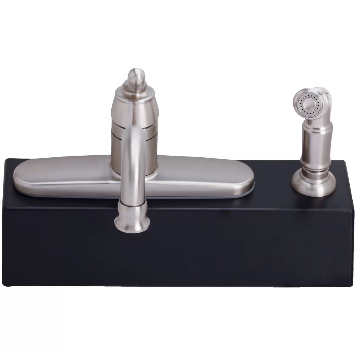 Moen Muirfield 1Handle Lever Kitchen Faucet with Side Spray, Spot