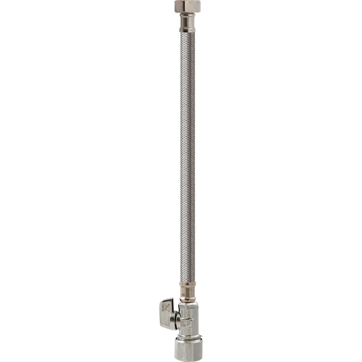 Keeney 5/8 In. x 20 In. Stainless Steel Quick Lock Toilet Supply Tube