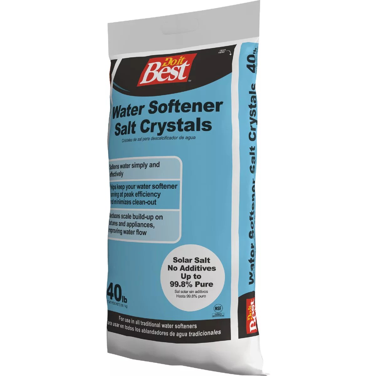 Do it Best 40 Lb. ExtraCoarse Water Softener Salt Crystals Do it Best
