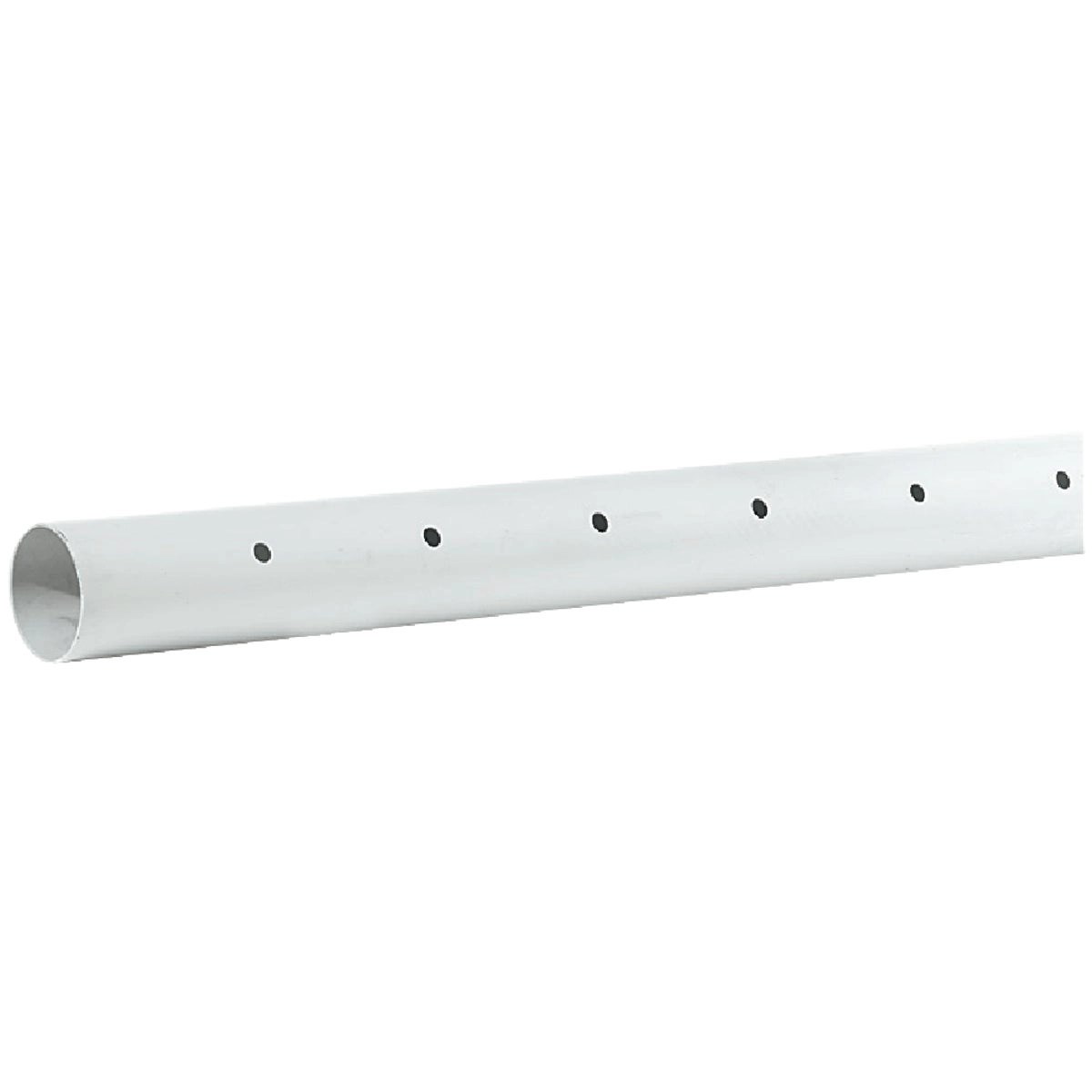 Charlotte Pipe 3 In. x 10 Ft. Perforated PVC Drain and Sewer Pipe