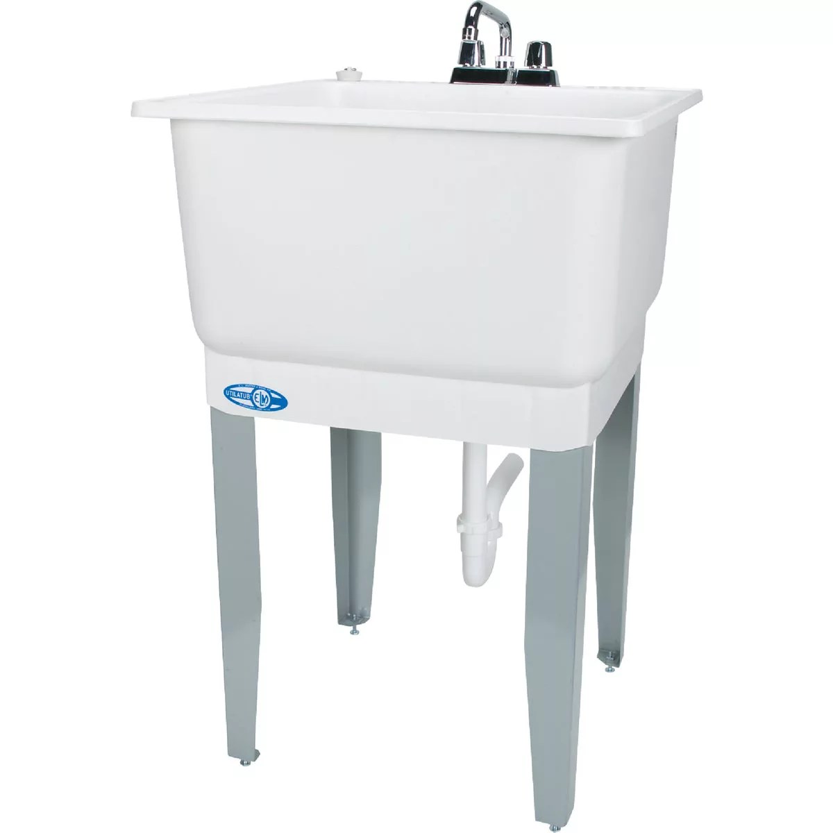 Mustee Utilatub 20 Gallon 23 In. W x 25 In. L Laundry Tub Combo Kit Do it Best