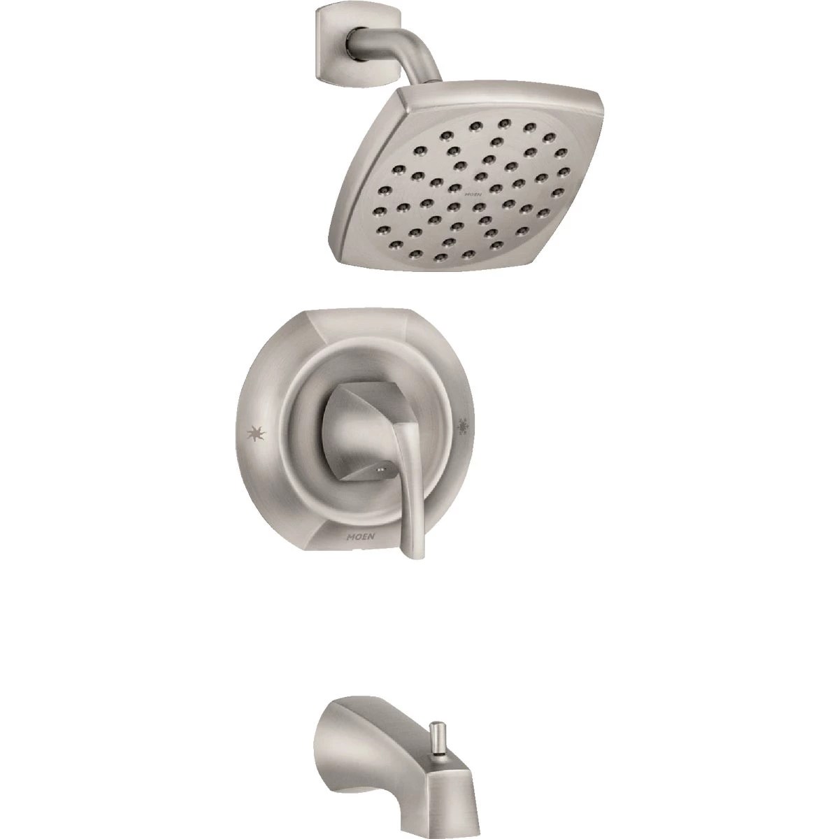 Moen Lindor PosiTemp 1Handle Lever Tub & Shower Faucet, Spot Resist