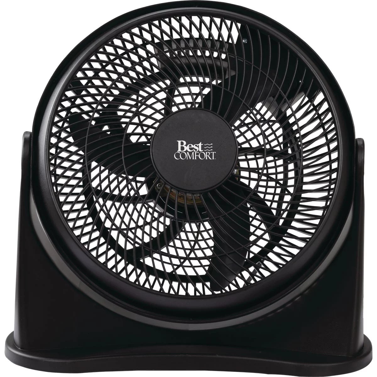 Best Comfort 12 In. 3Speed Black Floor Fan Do it Best