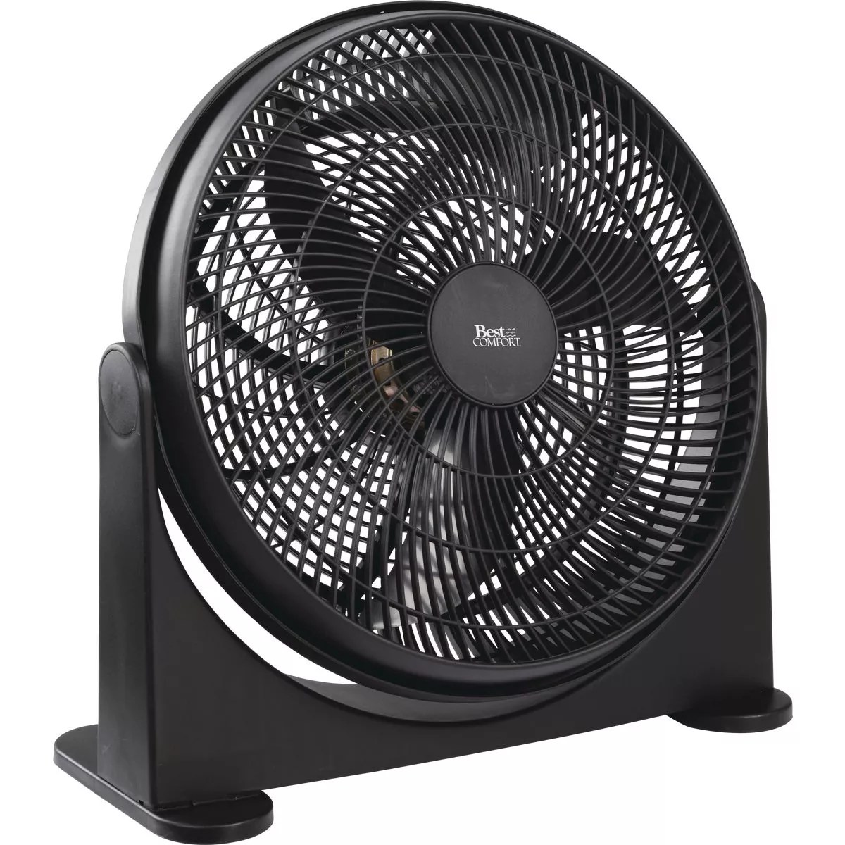 Best Comfort 16 In. 3Speed Black Floor Fan Do it Best