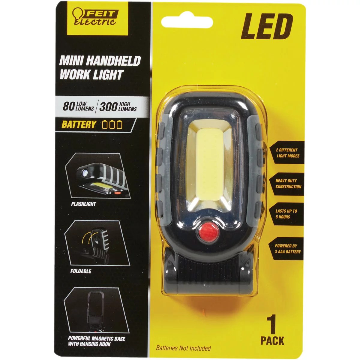 Feit Electric 300 Lm. LED Mini Adjustable Handheld Work Light Do it Best