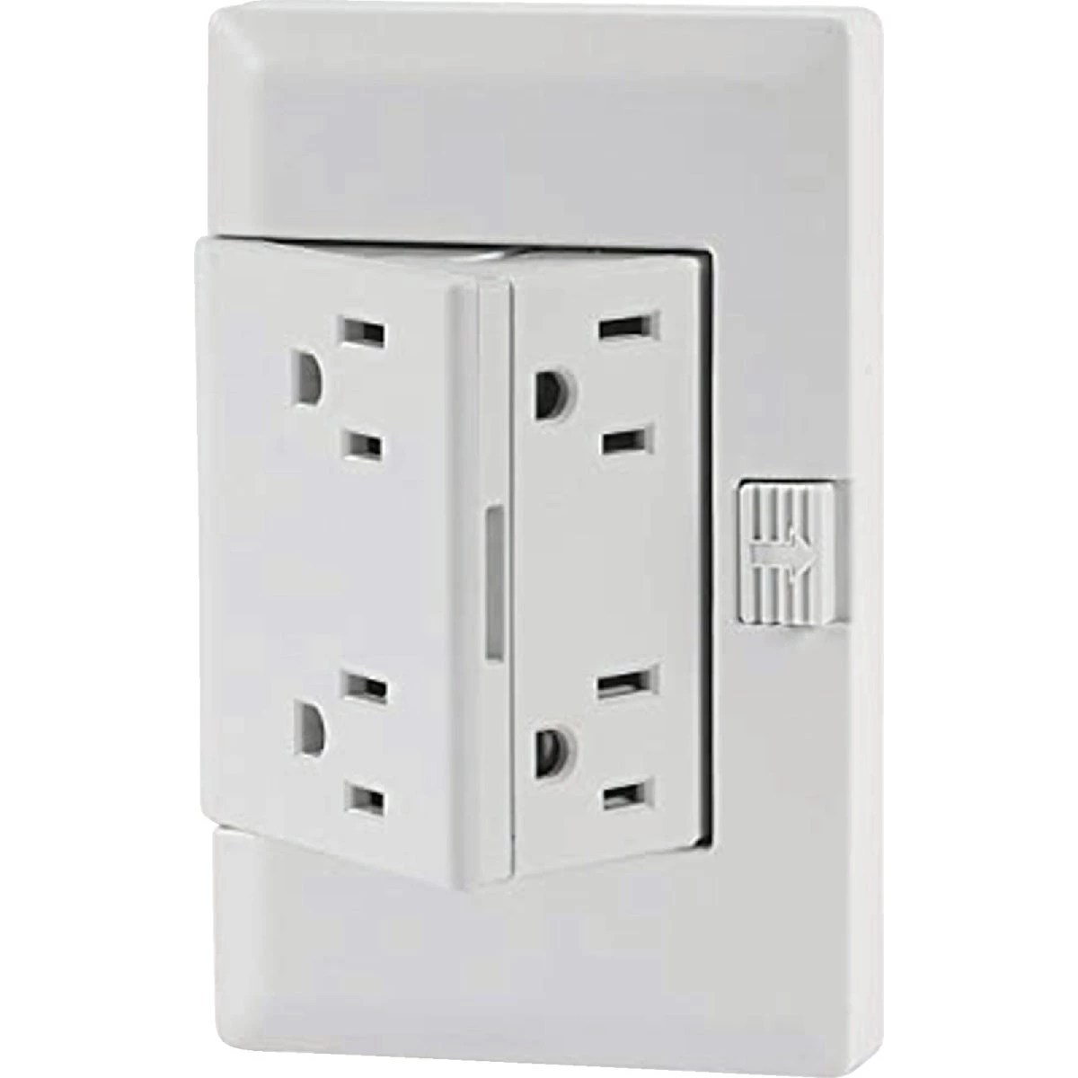 theOUTlet 15A White Residential Tamper Resistant Permanent Outlet