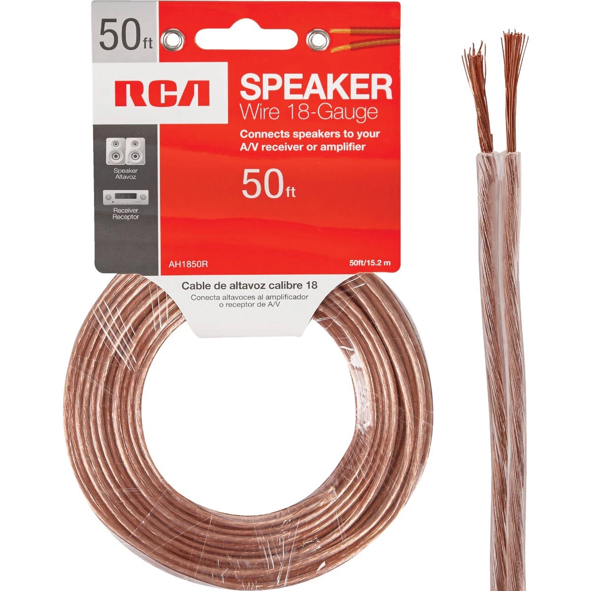 RCA 50 Ft. 18/2 Stranded Speaker Wire Do it Best