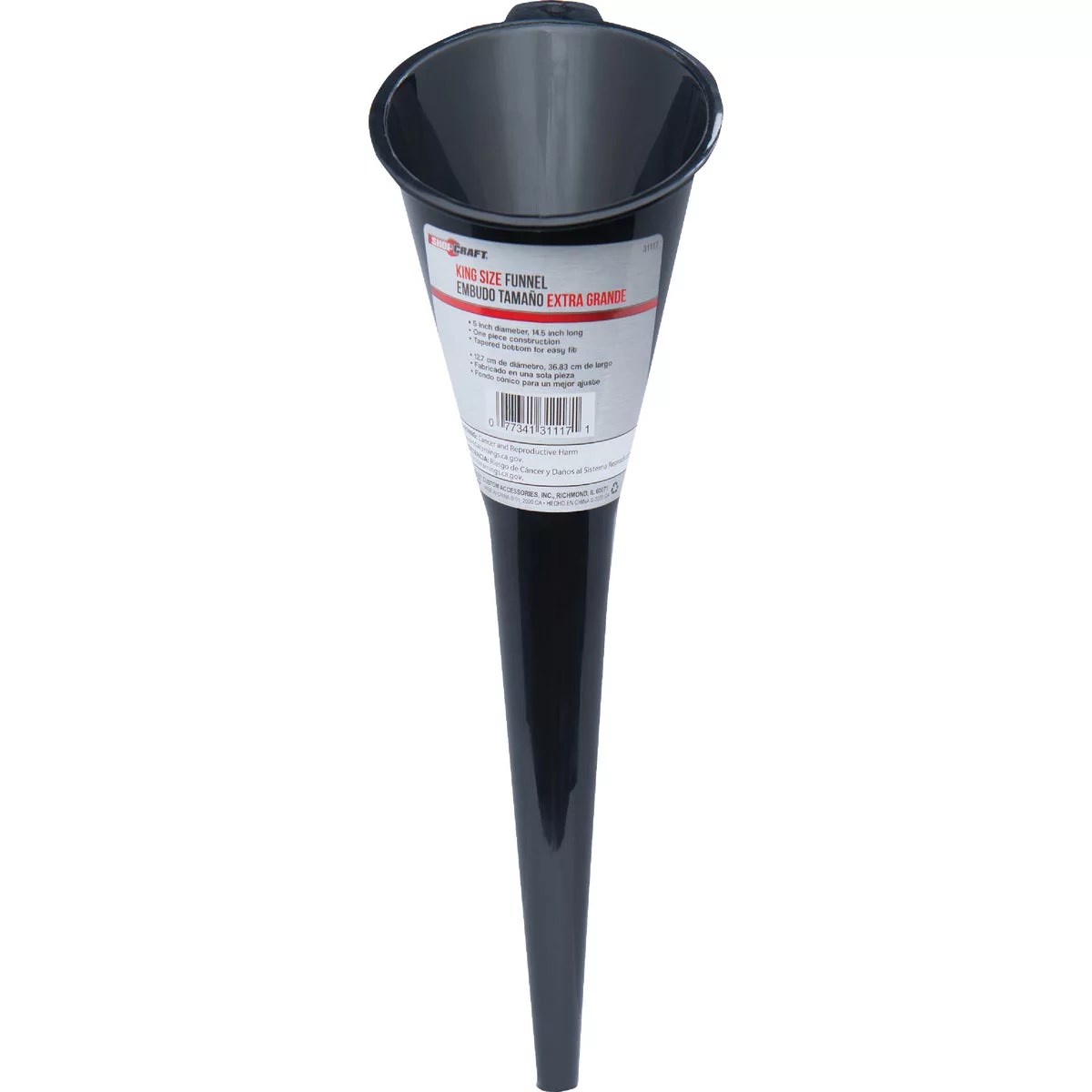 Custom Accessories HeavyDuty Polyethylene Transmission Funnel Do it Best