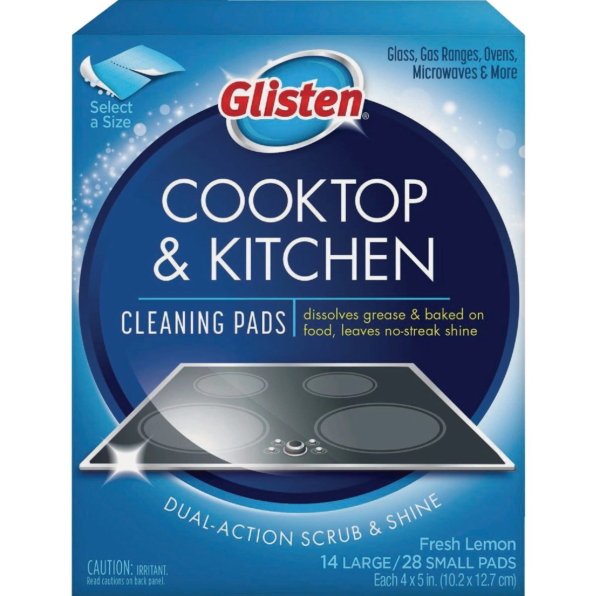 Glisten Cooktop & Kitchen Cleaning Pads (14Count) Do it Best