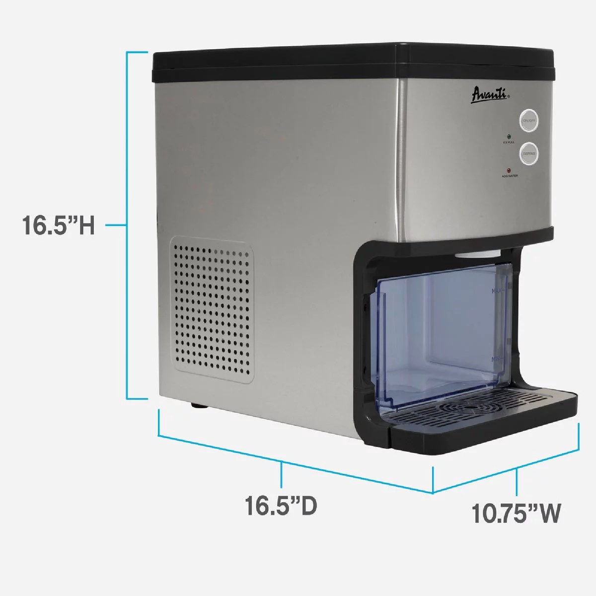 Avanti Elite 33 Lb. Portable Nugget Ice Maker & Dispenser | Do it Best