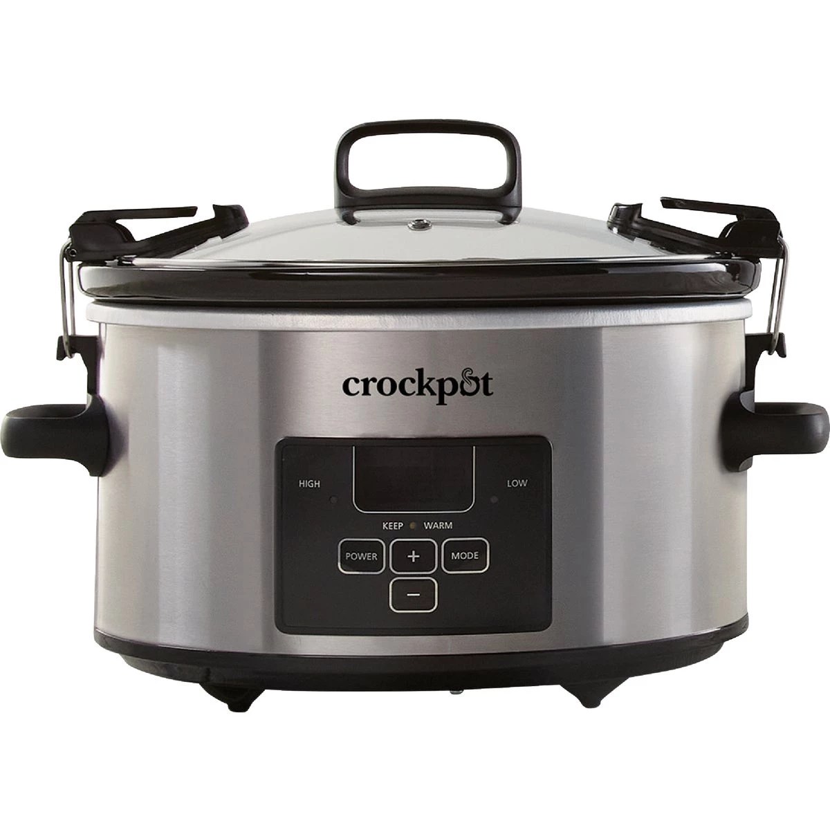 Crockpot 4 Qt. Cook & Carry Stainless Steel Slow Cooker Do it Best