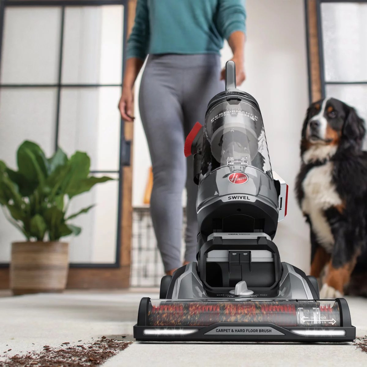 Hoover High Performance Swivel XL Pet Upright Vacuum Cleaner Do it Best