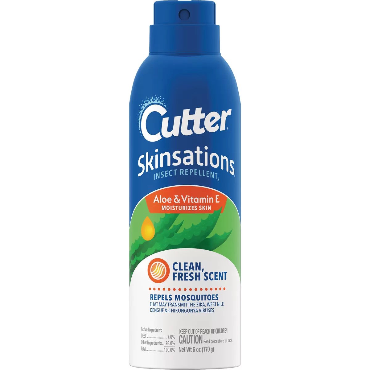 Cutter Skinsations 6 Oz. Insect Repellent Aerosol Spray Do it Best