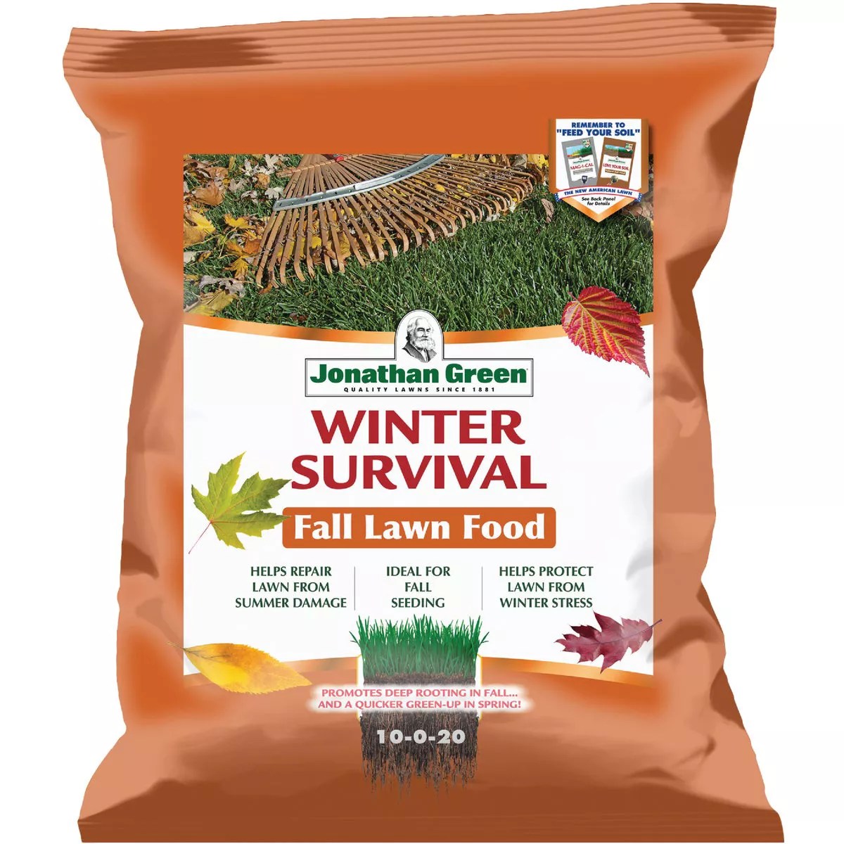 Jonathan Green Winter Survival 18 Lb. 5000 Sq. Ft. 10-0-20 Winterizer