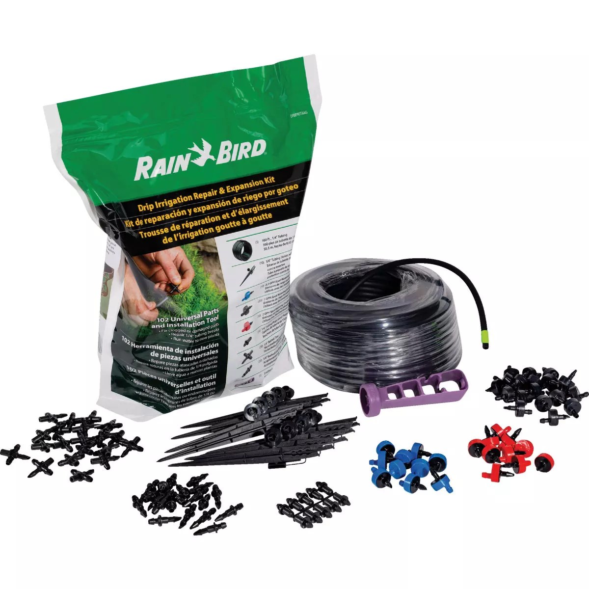 Rain Bird Drip Irrigation Repair & Expansion Kit | Do it Best