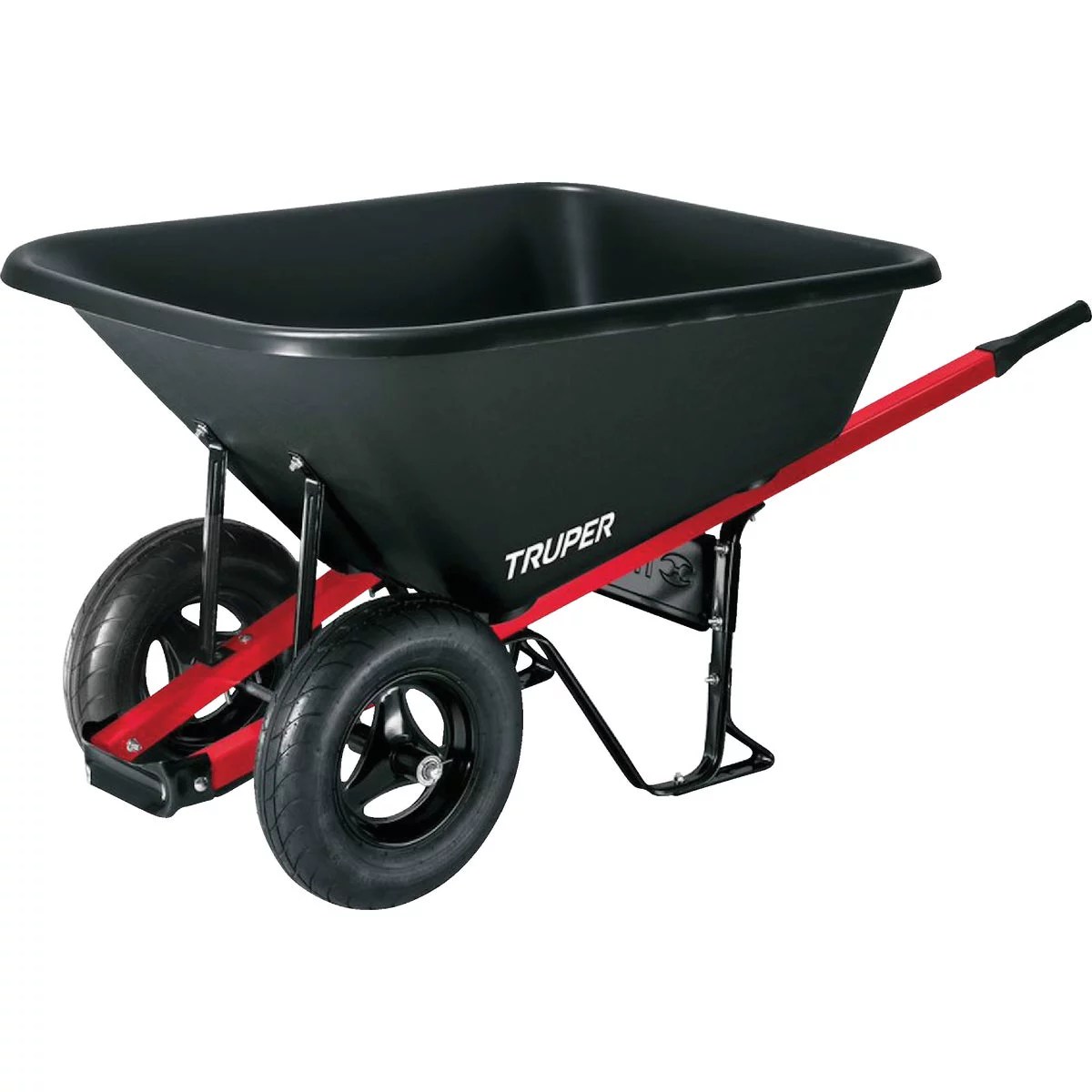 Truper 8 Cu. Ft. Poly Wheelbarrow Do it Best