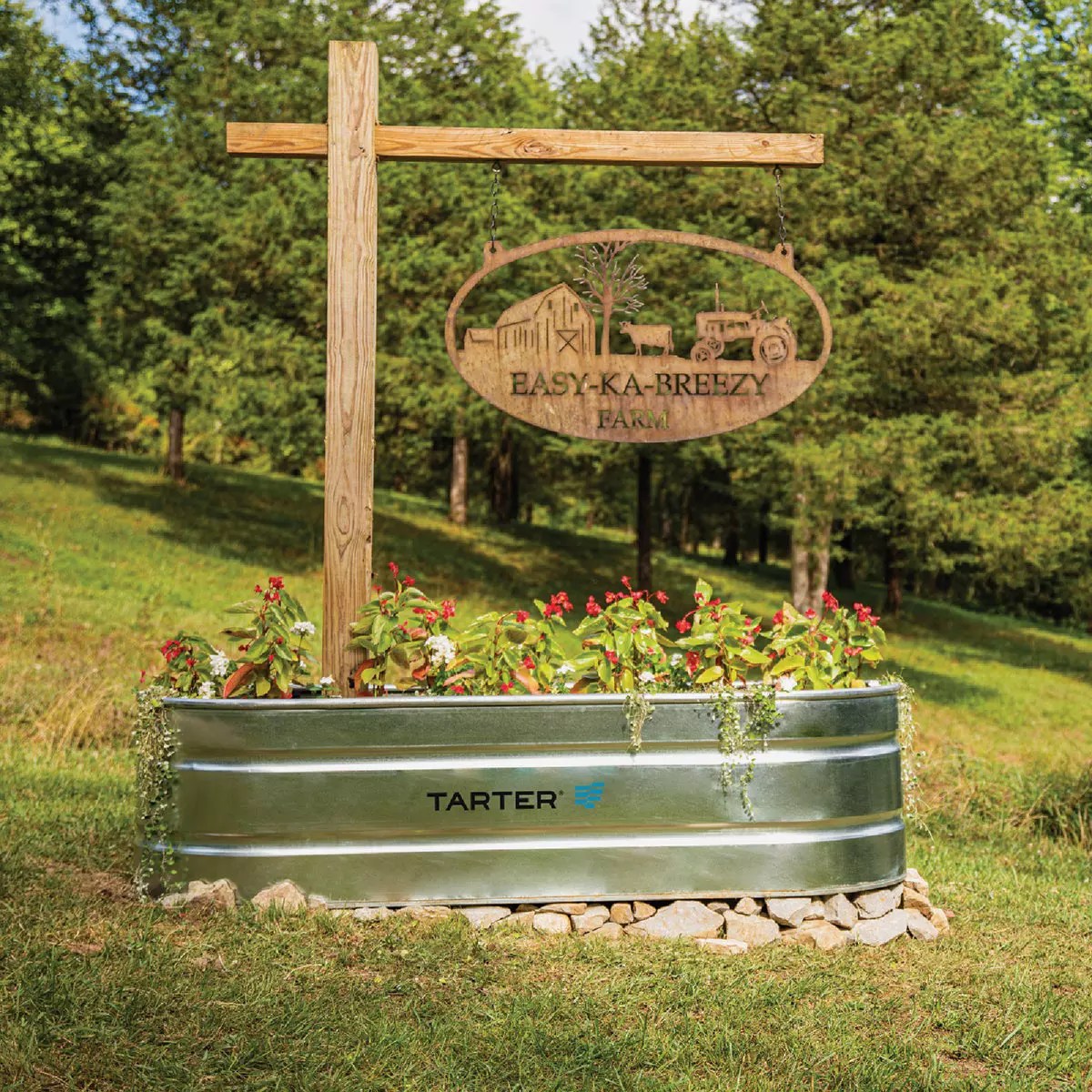 Tarter 169 Gal. ZincCoated Steel Galvanized Stock Tank Do it Best