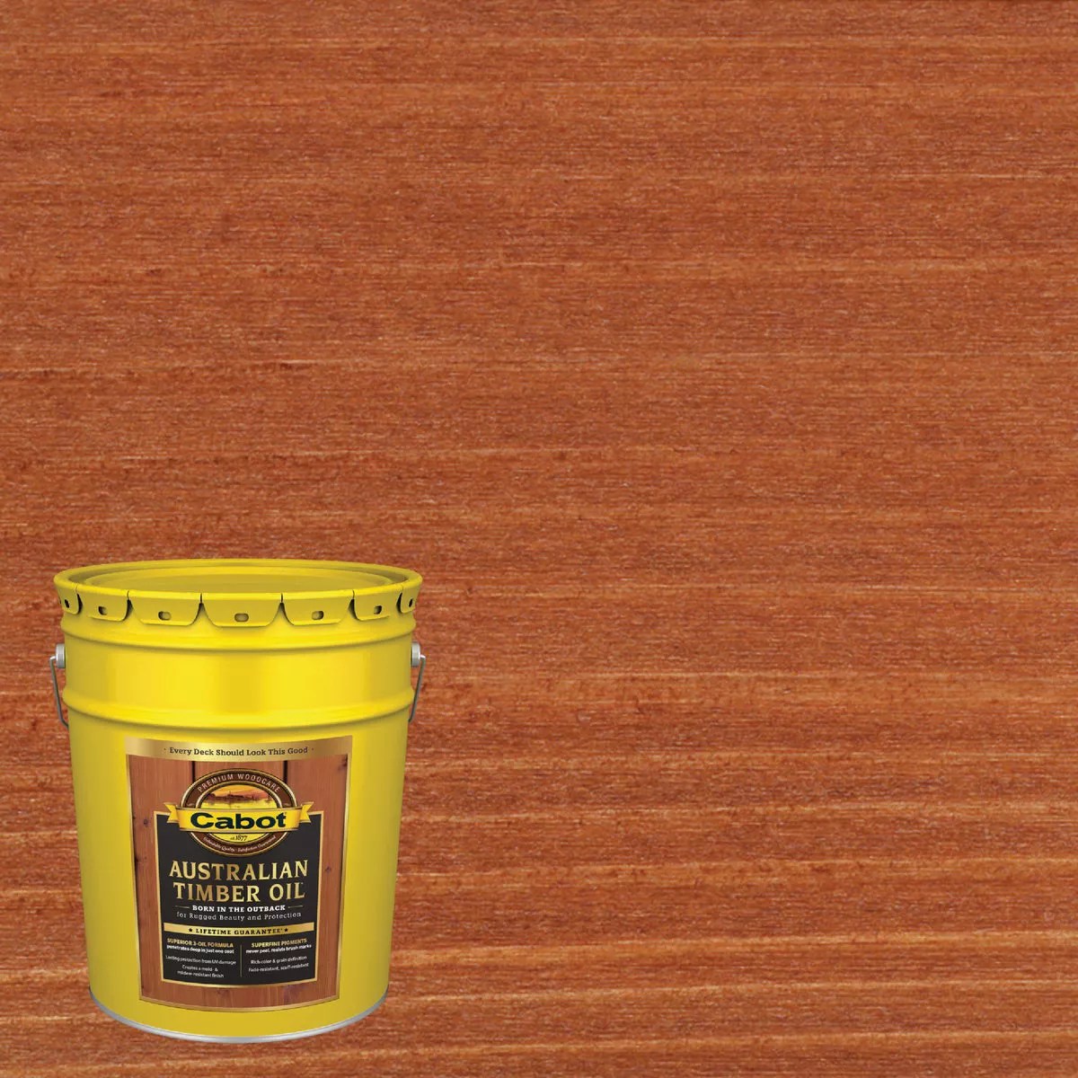 Cabot Australian Timber Oil Translucent Exterior Oil Finish, Mahogany