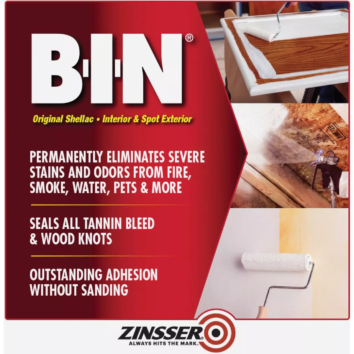 White, Zinsser Cover Stain Flat OilBased Interior and Exterior Primer