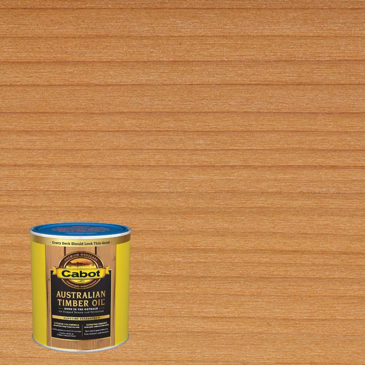 Cabot Australian Timber Oil Water Reducible Translucent Exterior Oil