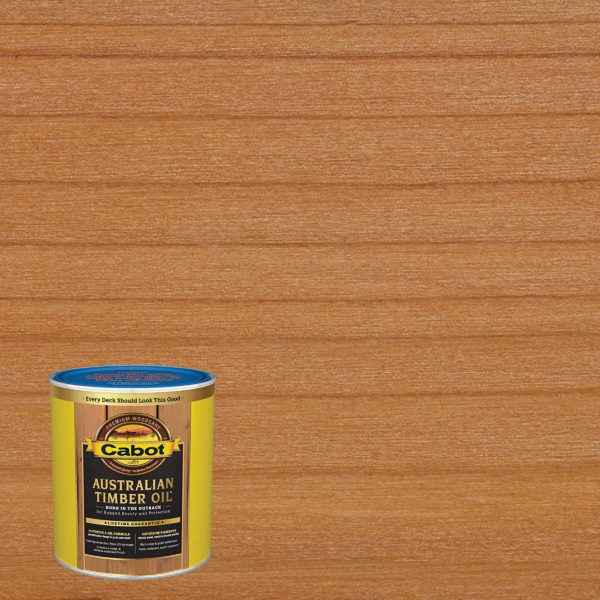 Cabot Australian Timber Oil Water Reducible Translucent Exterior Oil