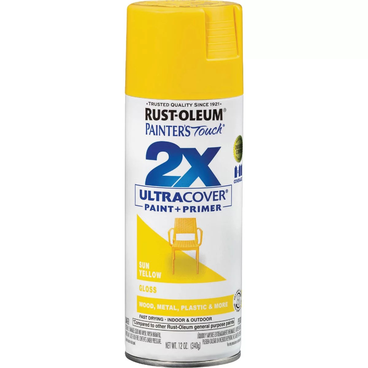 RustOleum Painter's Touch 2X Ultra Cover 12 Oz. Gloss Paint + Primer