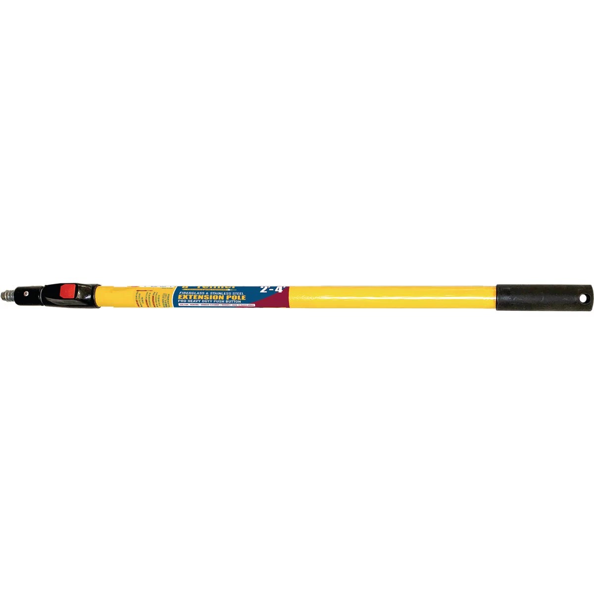 Premier 2 Ft. To 4 Ft. Telescoping Fiberglass & Stainless Steel Push Button Extension Pole Do