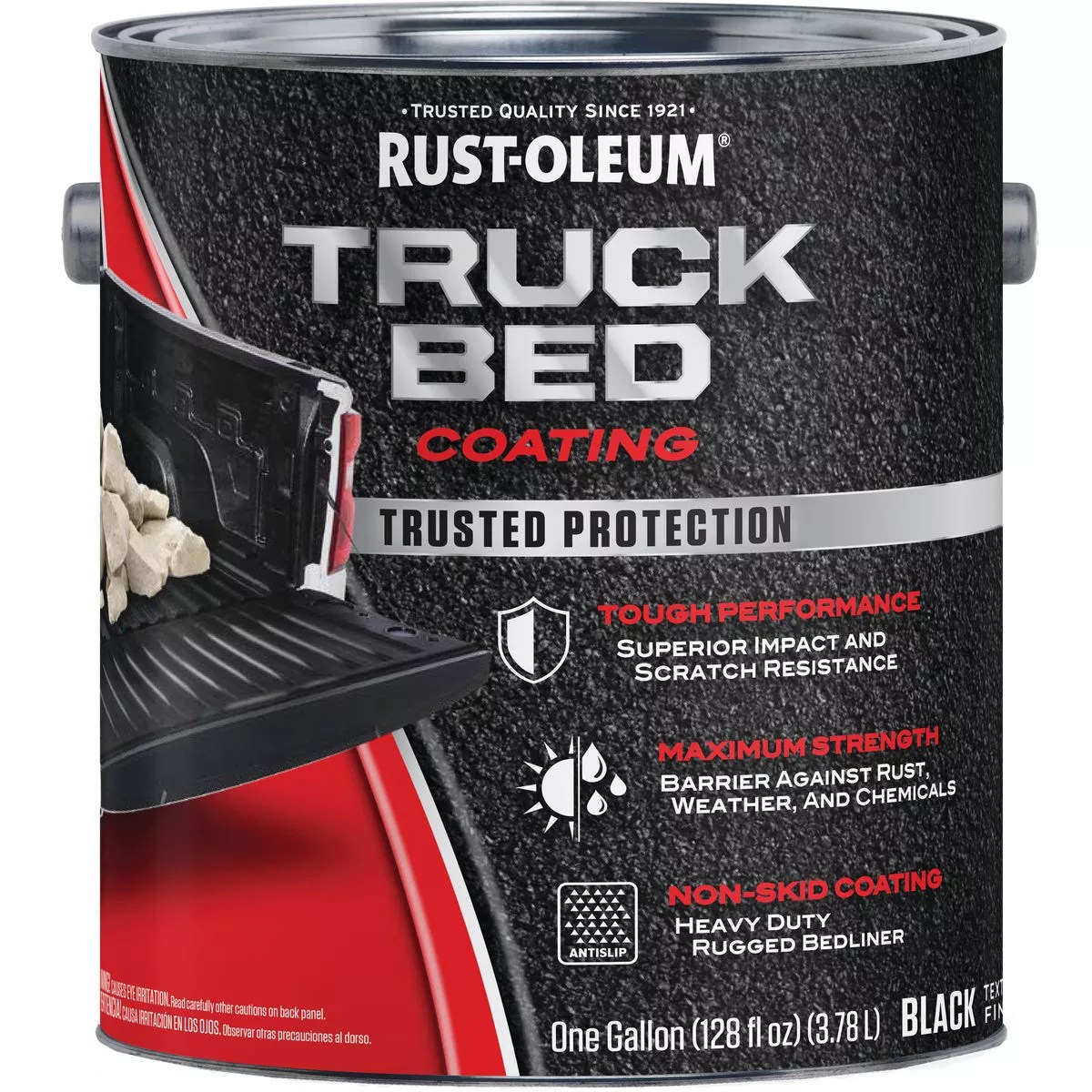 RustOleum Automotive Truck Bed Coating, Gallon, Black Do it Best