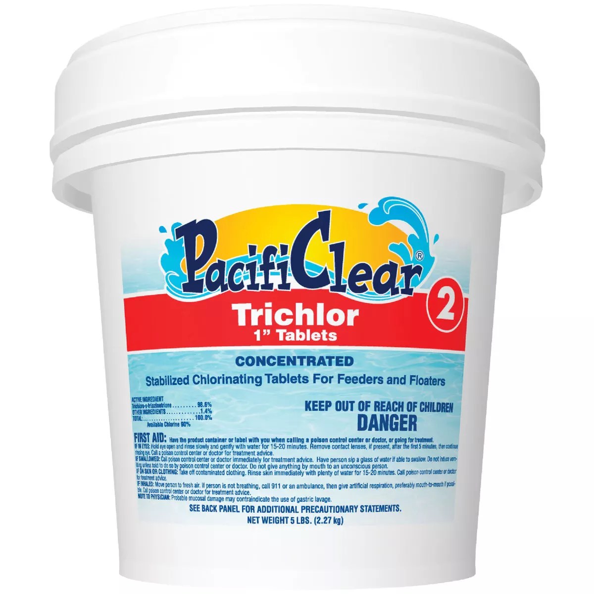 PacifiClear 1 In. 5 Lb. Trichlor Chlorine Tablet Do it Best