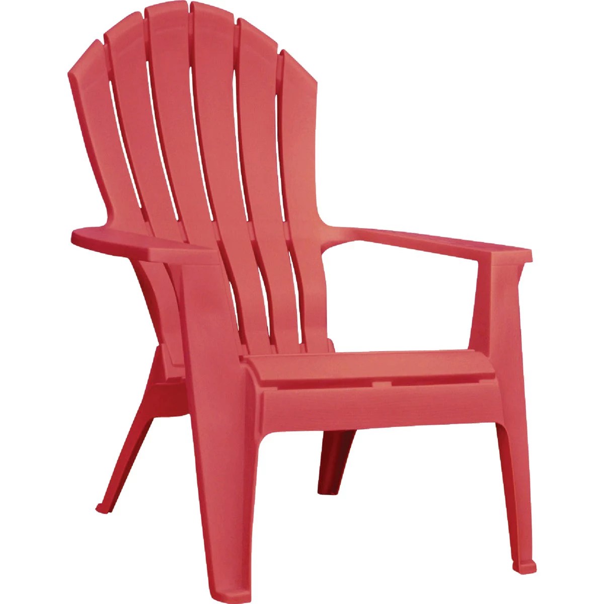 Adams Cherry Red Resin Adirondack Chair Do it Best