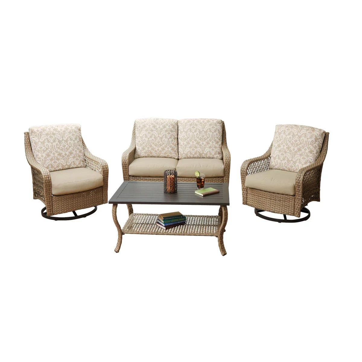 Outdoor Expressions Paris 4Piece Chat Set Do it Best