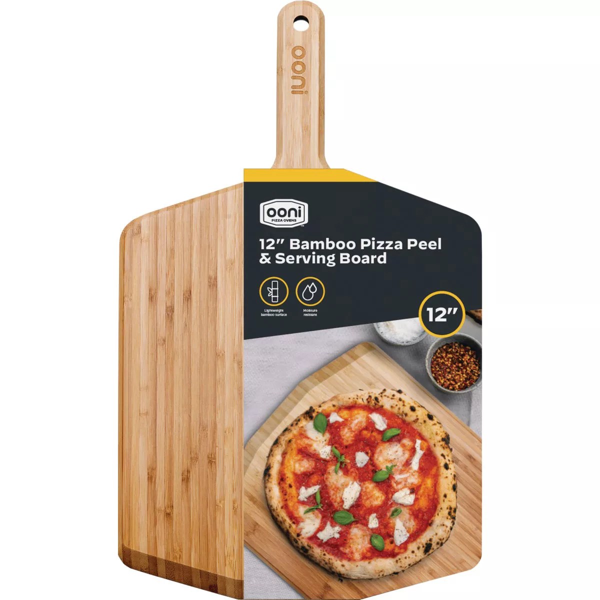 Ooni 12 Bamboo Pizza Peel & Serving Board Do it Best