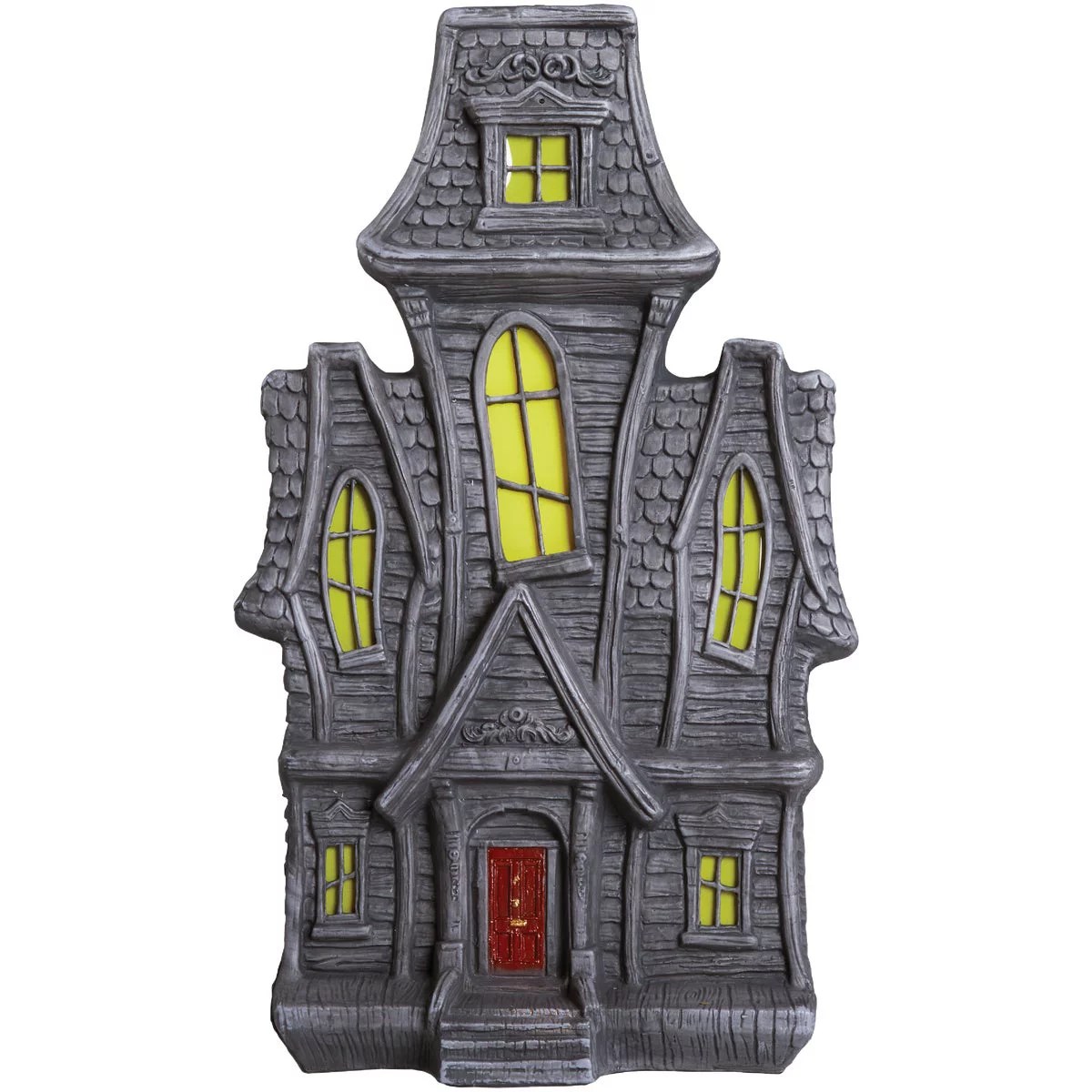 24 In. LED Lighted Haunted House Halloween Decoration Do it Best