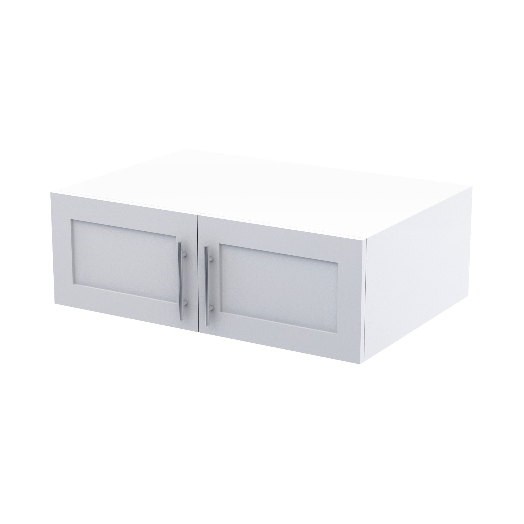 36x12x24" Upper Do It White Kitchen