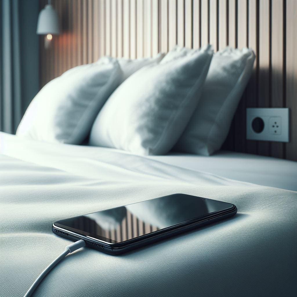 Why You Shouldn't Charge Phones in Bed