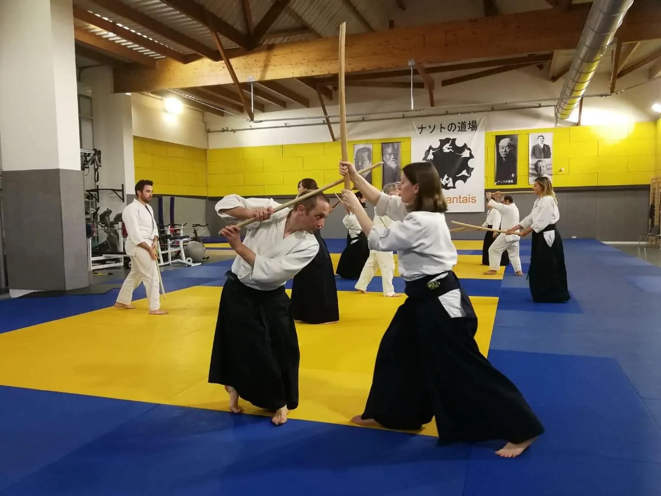 Stage Aïkido avec Pascal GUILLEMIN Dojo Nantais