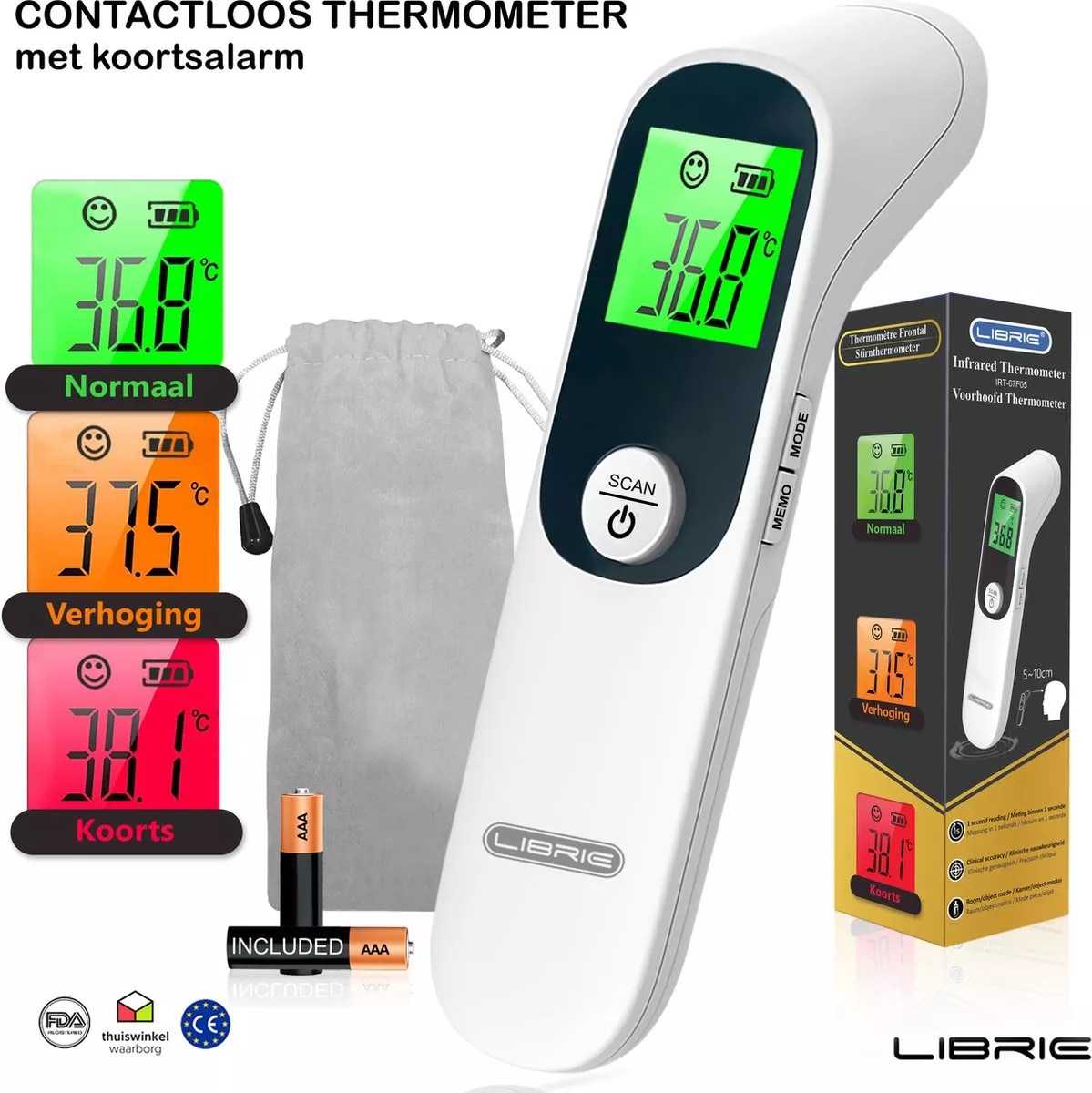 Beste Voorhoofdthermometer Dit Is de Top 7 Temperatuur Meten