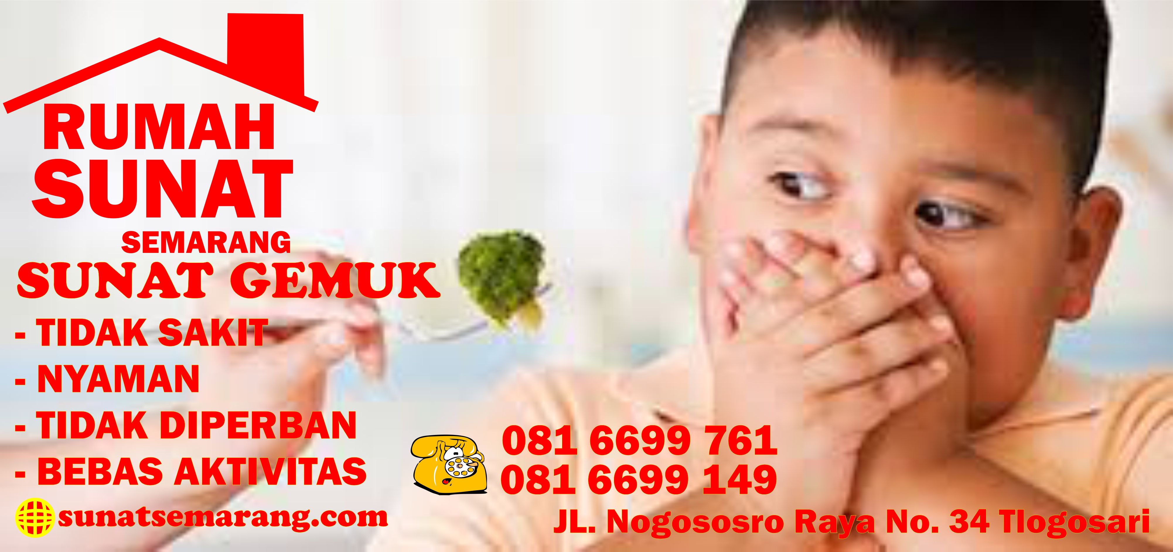 ANAK GEMUK BISA DISUNAT TANPA HARUS DIET