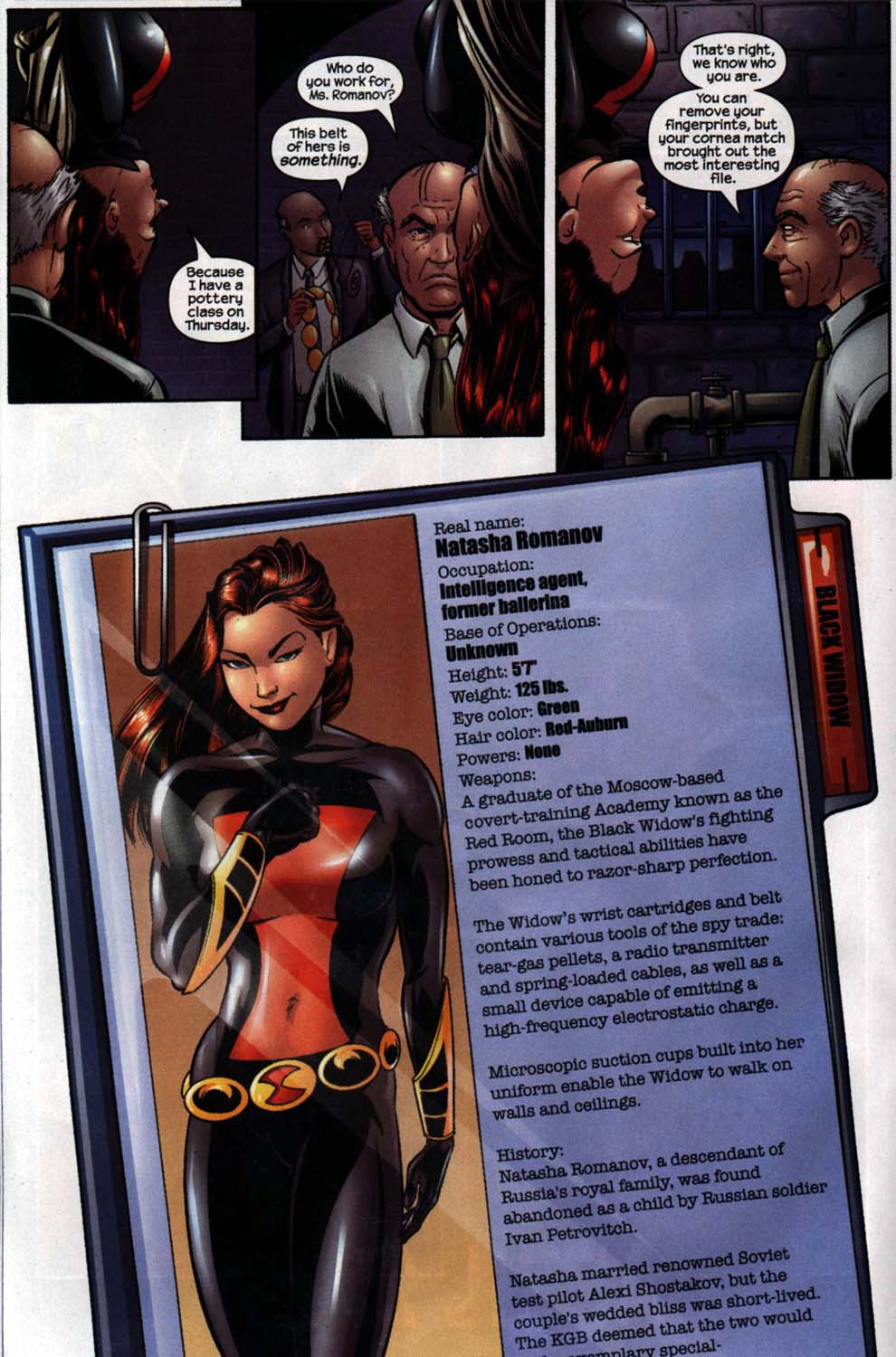 Natasha Romanov Black Widow Appreciation 2018 Page 307