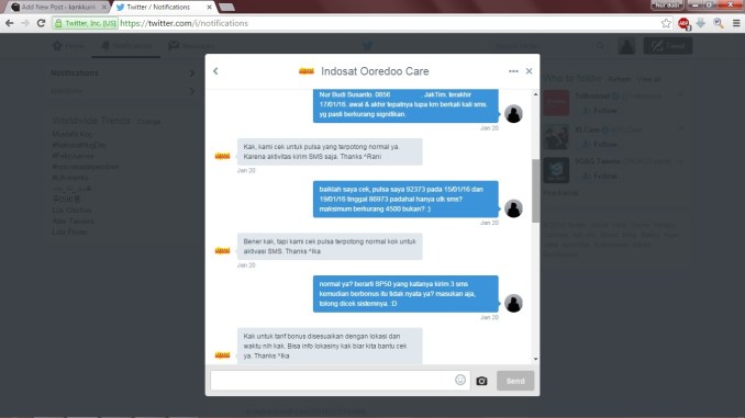 komplain CS indosat ooredoo 1