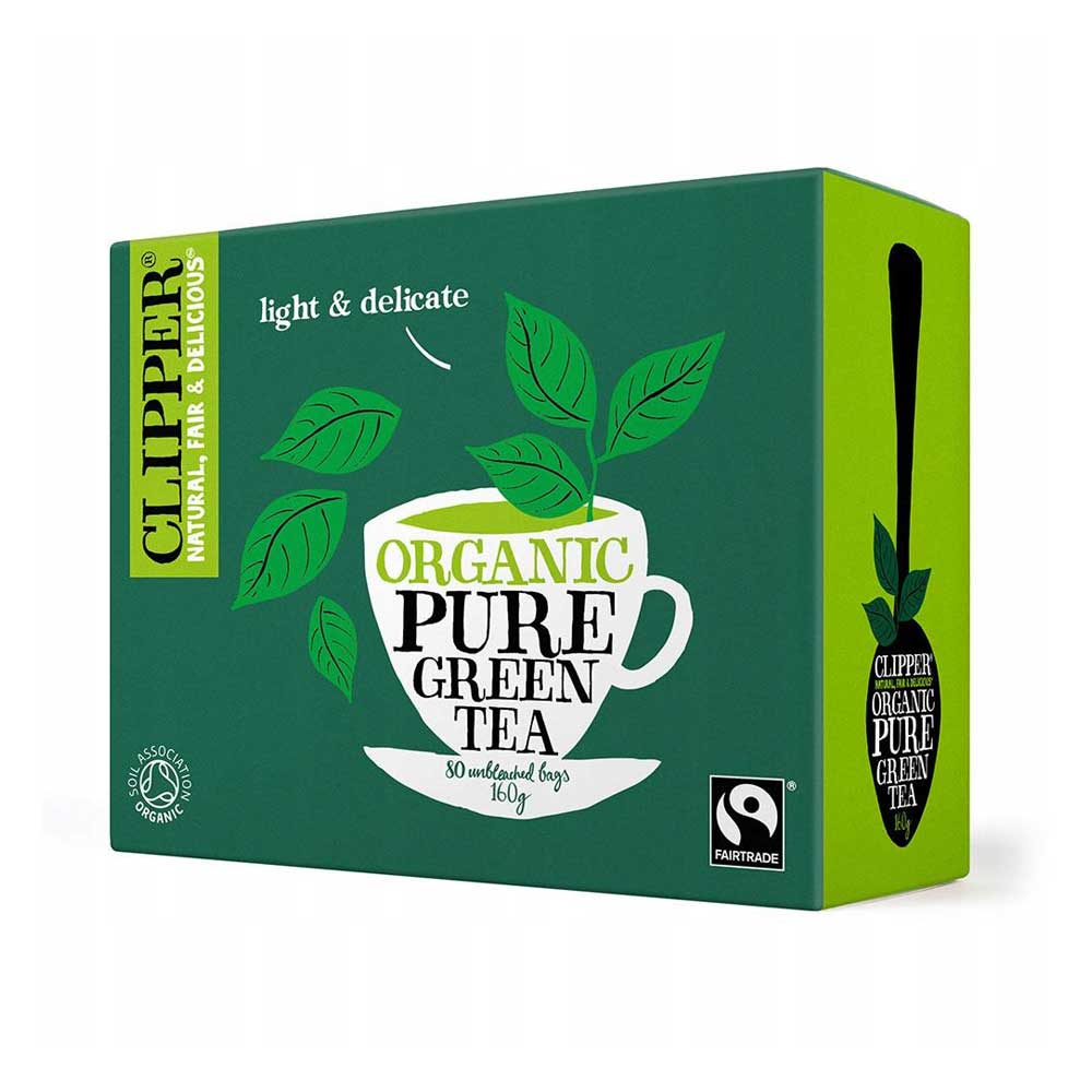 Clipper Organic Pure Green Tea Dolans Pharmacy
