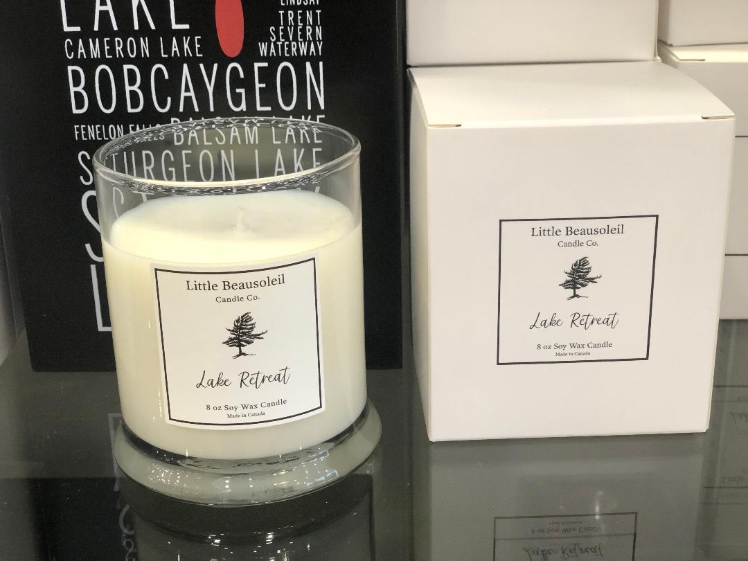 Little Beausoleil 8oz Candle Lake Retreat Dolce Kimera