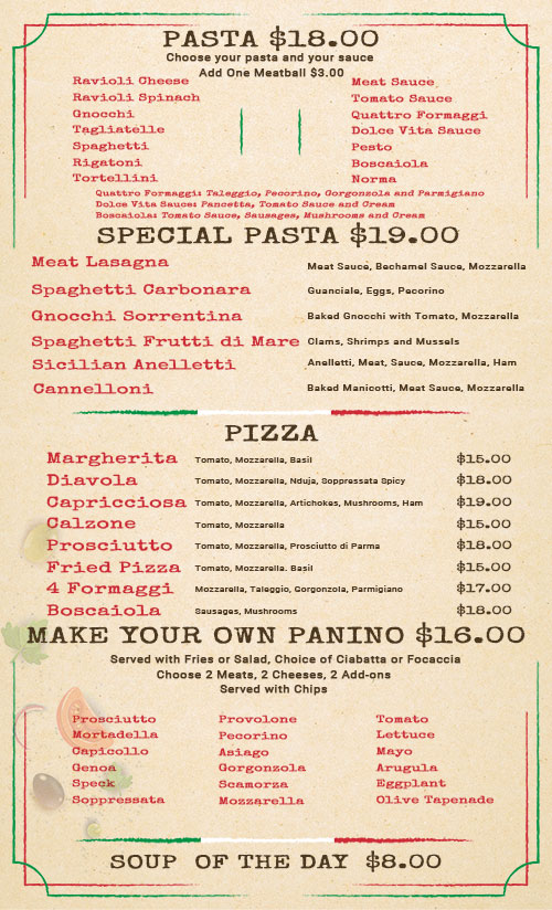 Dolce Vita Gelato and Grocery Mesa, Arizona Italian