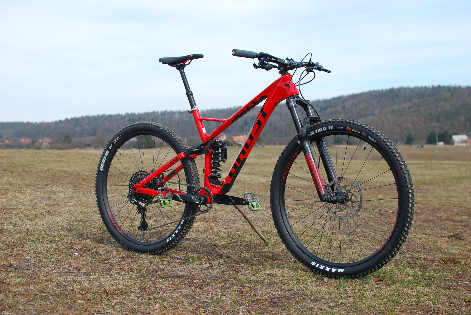 Test Ghost SL AMR 6.9 LC trailbike na pružině