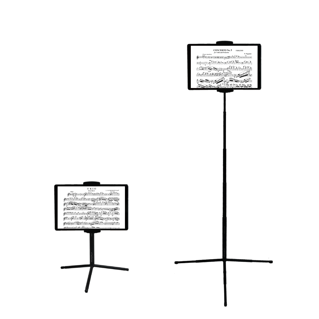 miniput the lightweight and folding music stand (digital set) Dolfinos