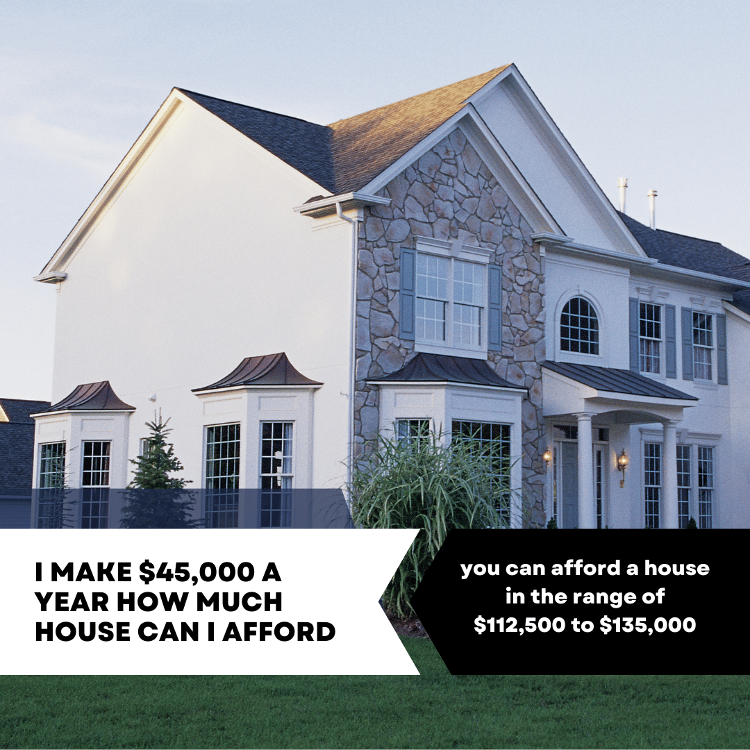i make 45,000 a year how much house can i afford Dollar Catalyst