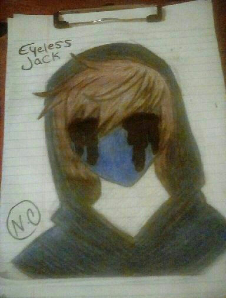 Creepypasta Eyeless Jack Dollars BBS Art