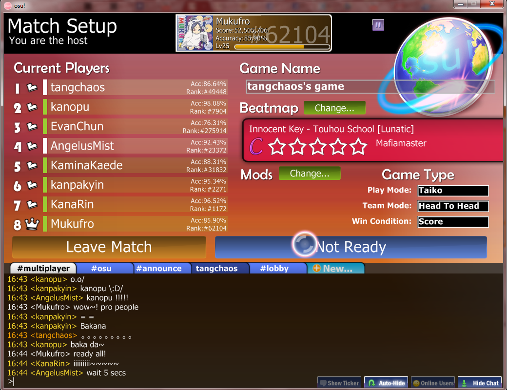 osu! Dollars BBS Games